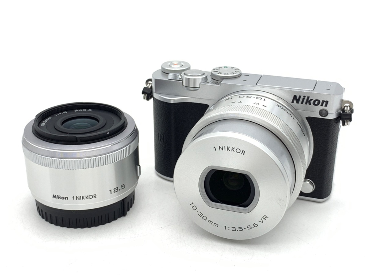Nikon 1 J5 ダブルレンズキット シルバー 箱あり