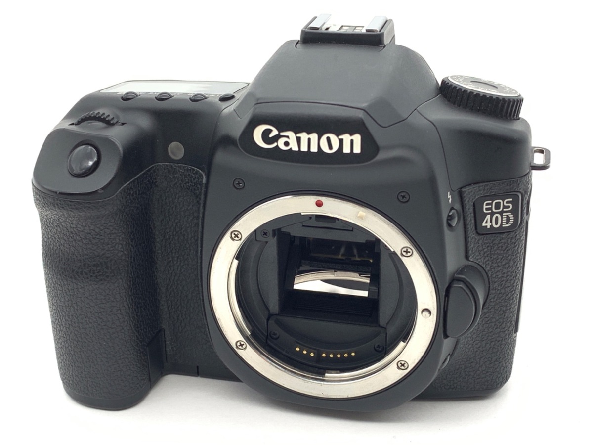 レンズに薄曇り小カビありますがCANONキヤノン　EOS 40D　デジタル一眼レフカメラ