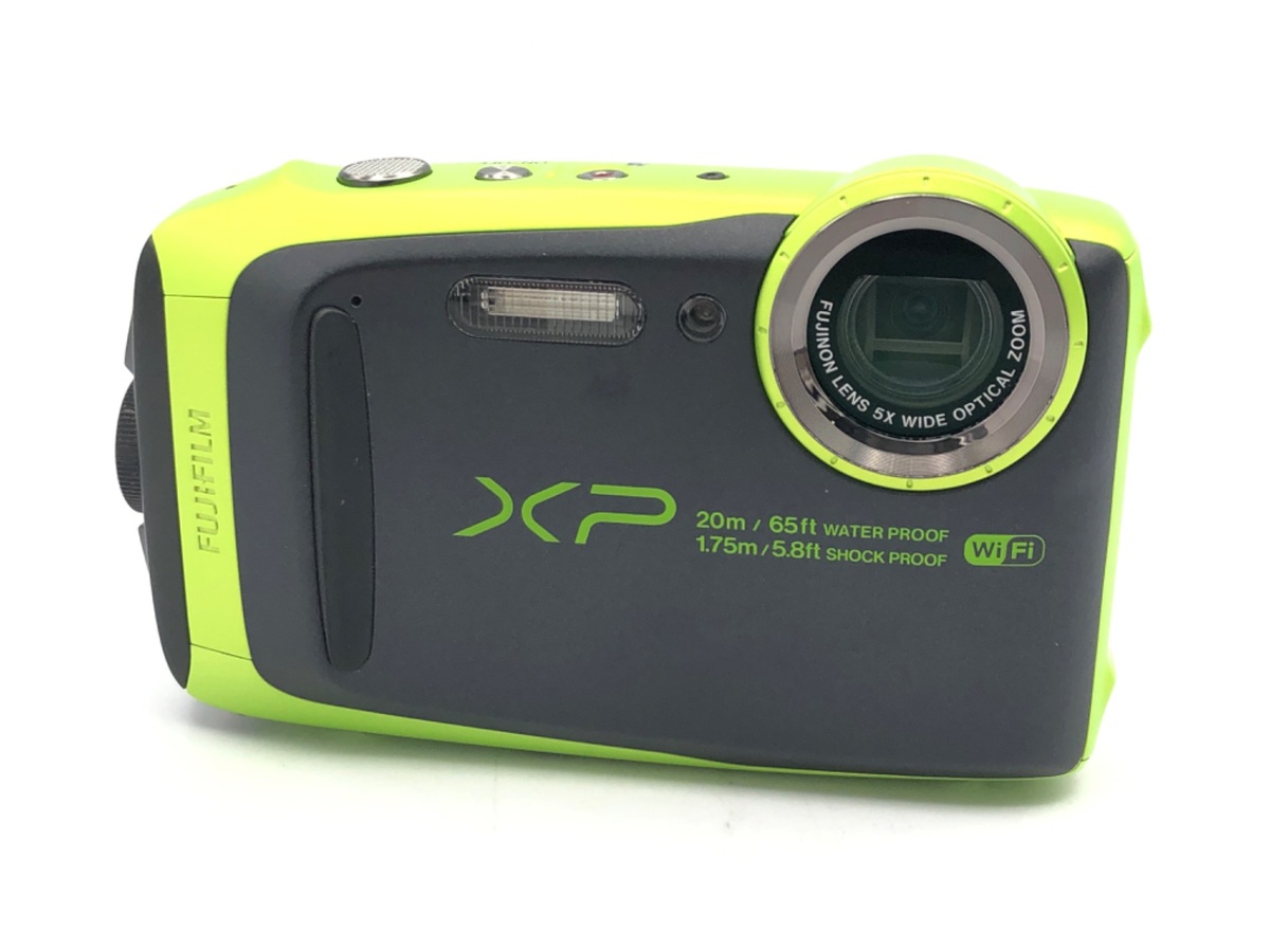 中古】FUJIFILM 富士フイルム FINEPIX XP120 ライム コンパクト