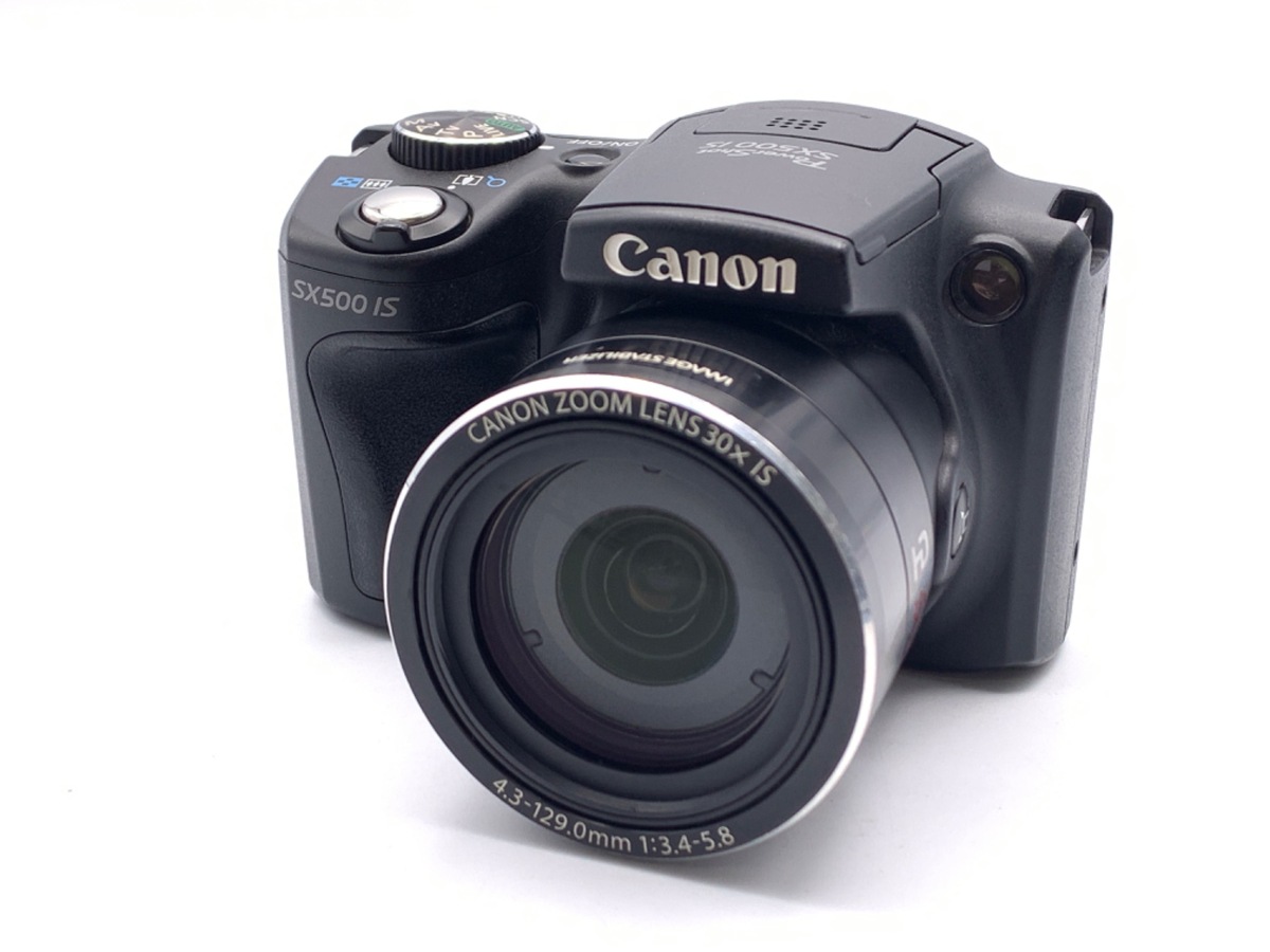 【未使用級】canon デジタルカメラ パワーショット SX500IS ブラックpowe