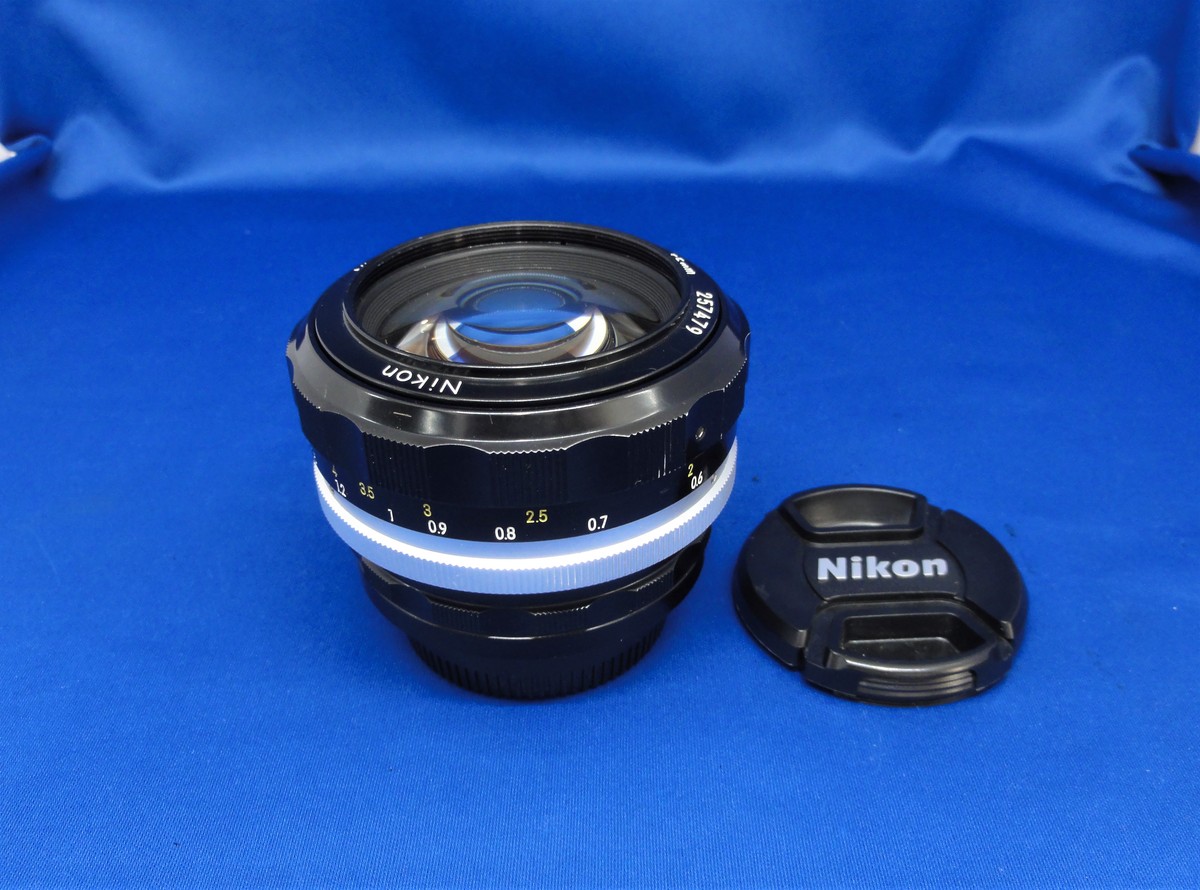 中古：B(並品)】ニコン Auto Nikkor 55mm F1.2 Cなし | 2444180009671