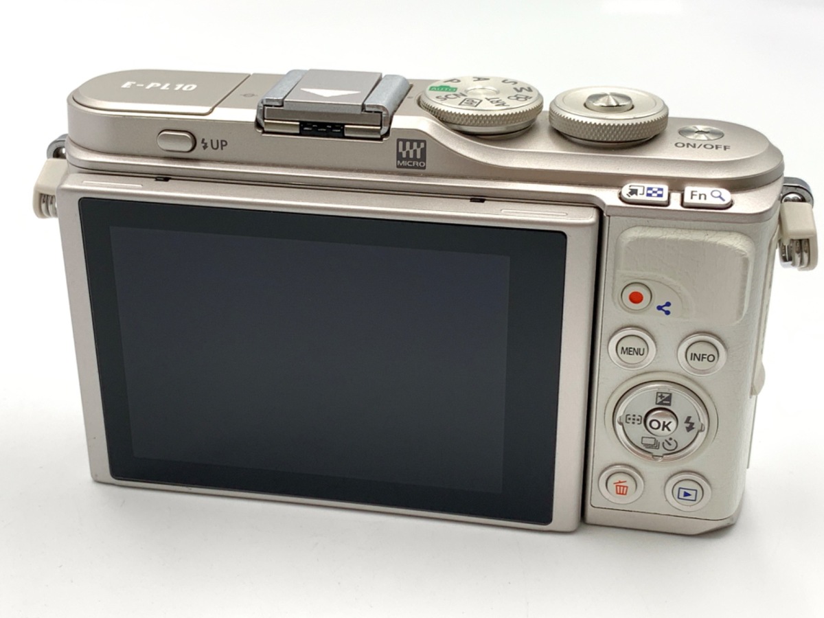 中古：B(並品)】オリンパス PEN E-PL10 ボディ ホワイト
