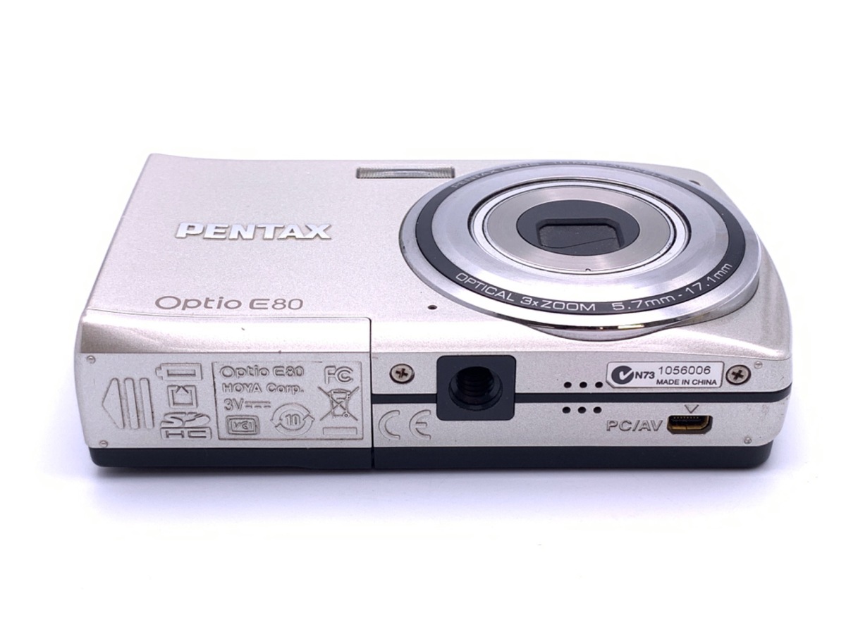 中古：B(並品)】ペンタックス OptioE80 シルバー | 2444520058956