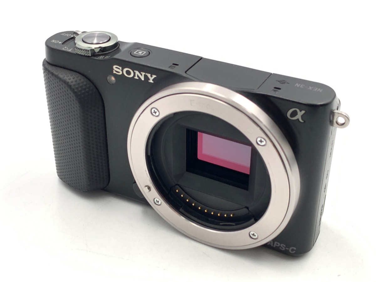 送料無料 店舗 中古：C(やや難あり)】ソニー ブラック ボディ NEX-3N α デジタルカメラ