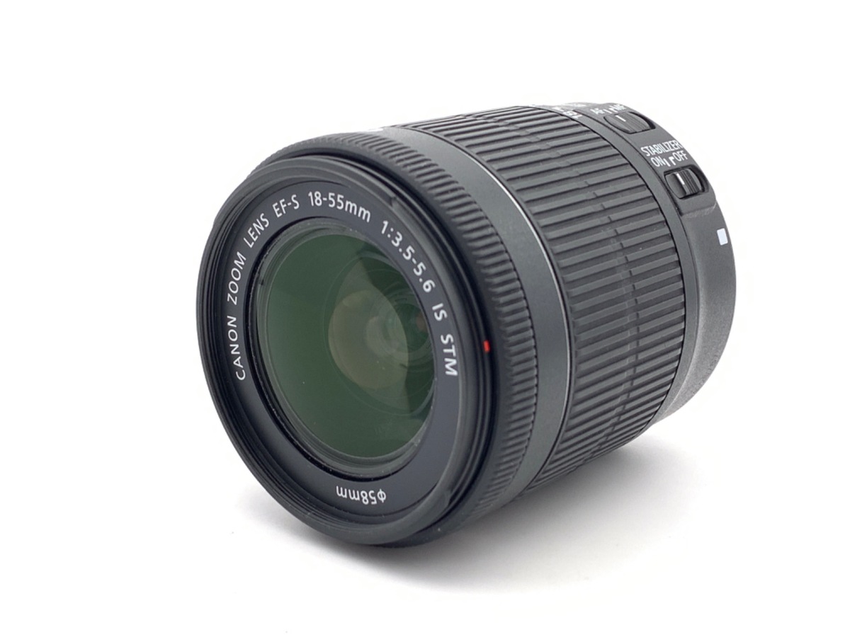 中古：AB(良品)】キヤノン EF-S18-55mm F3.5-5.6 IS STM