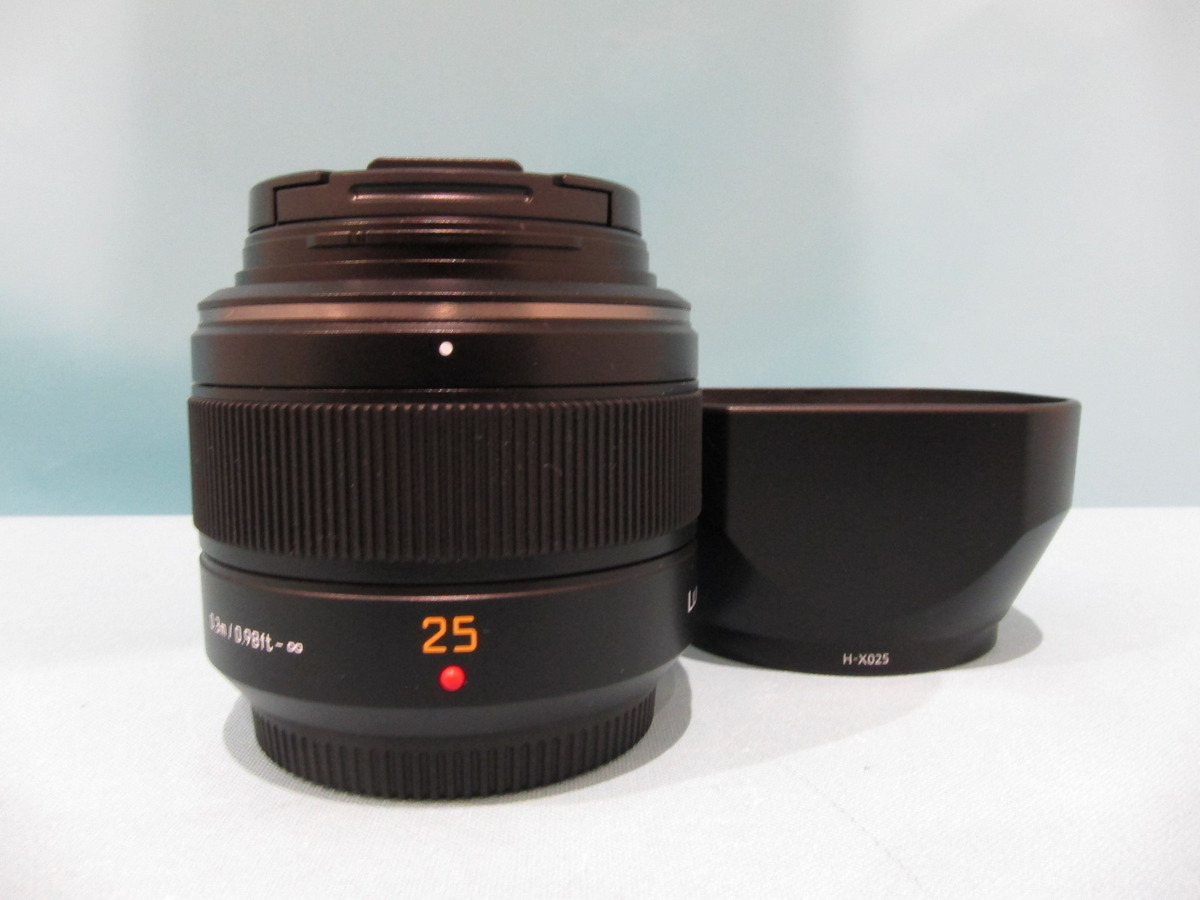 中古：AB(良品)】パナソニック LEICA DG SUMMILUX 25mm/F1.4