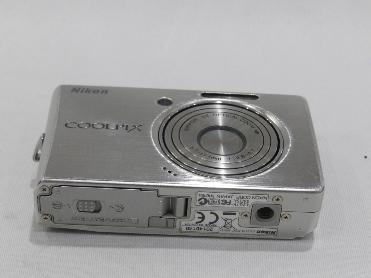 中古】ニコン COOLPIX S510シルバー｜｜カメラのキタムラネット