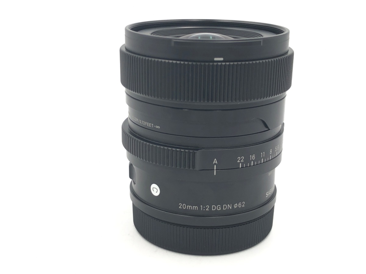 中古：AB(良品)】シグマ 20mm F2 DG DN Contemporary Lマウント