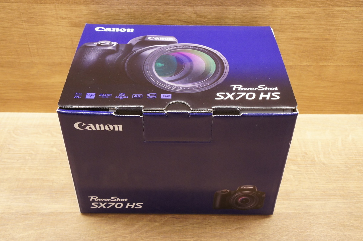 中古：AA(新品同様)】キヤノン PowerShot SX70 HS | 2445310057371