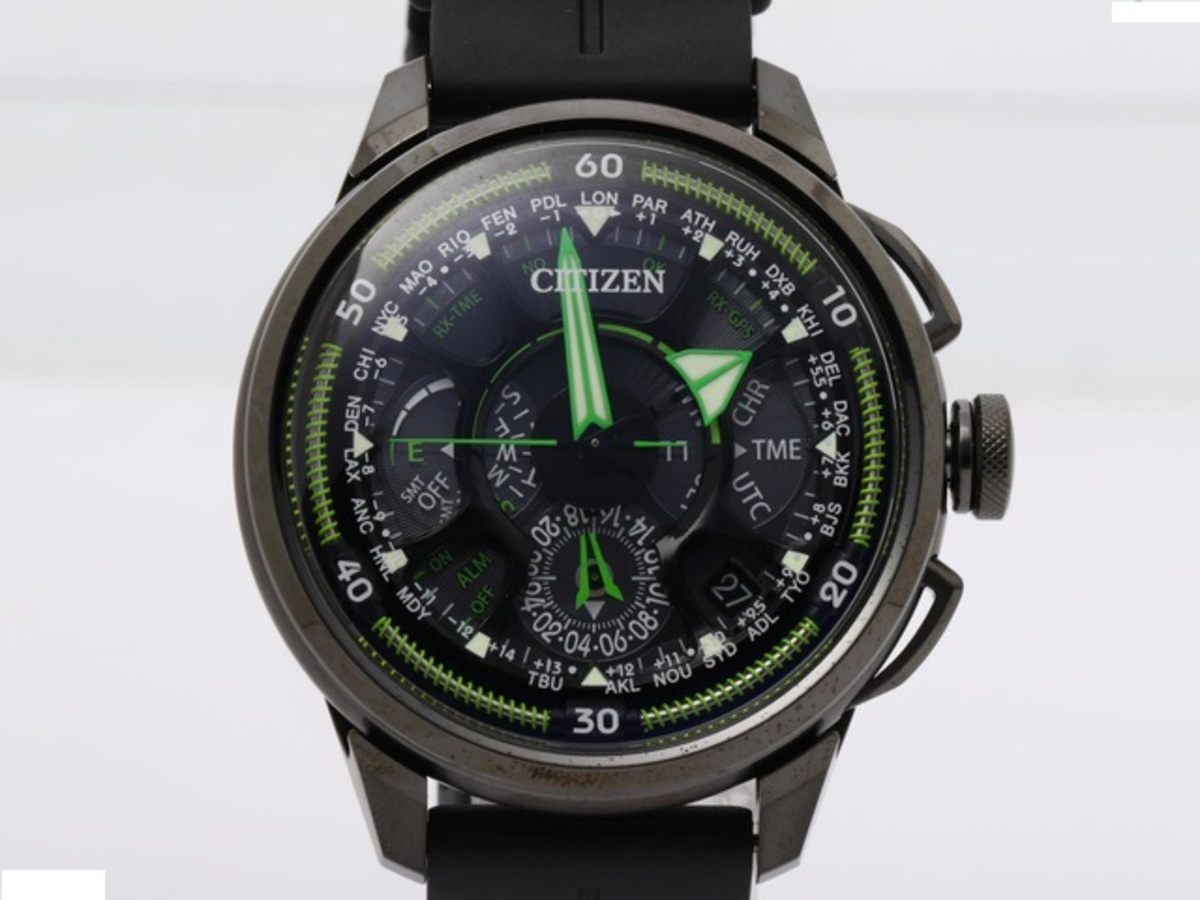 中古：A(美品)】シチズン サテライトウエーブ CC7005-16E/F990