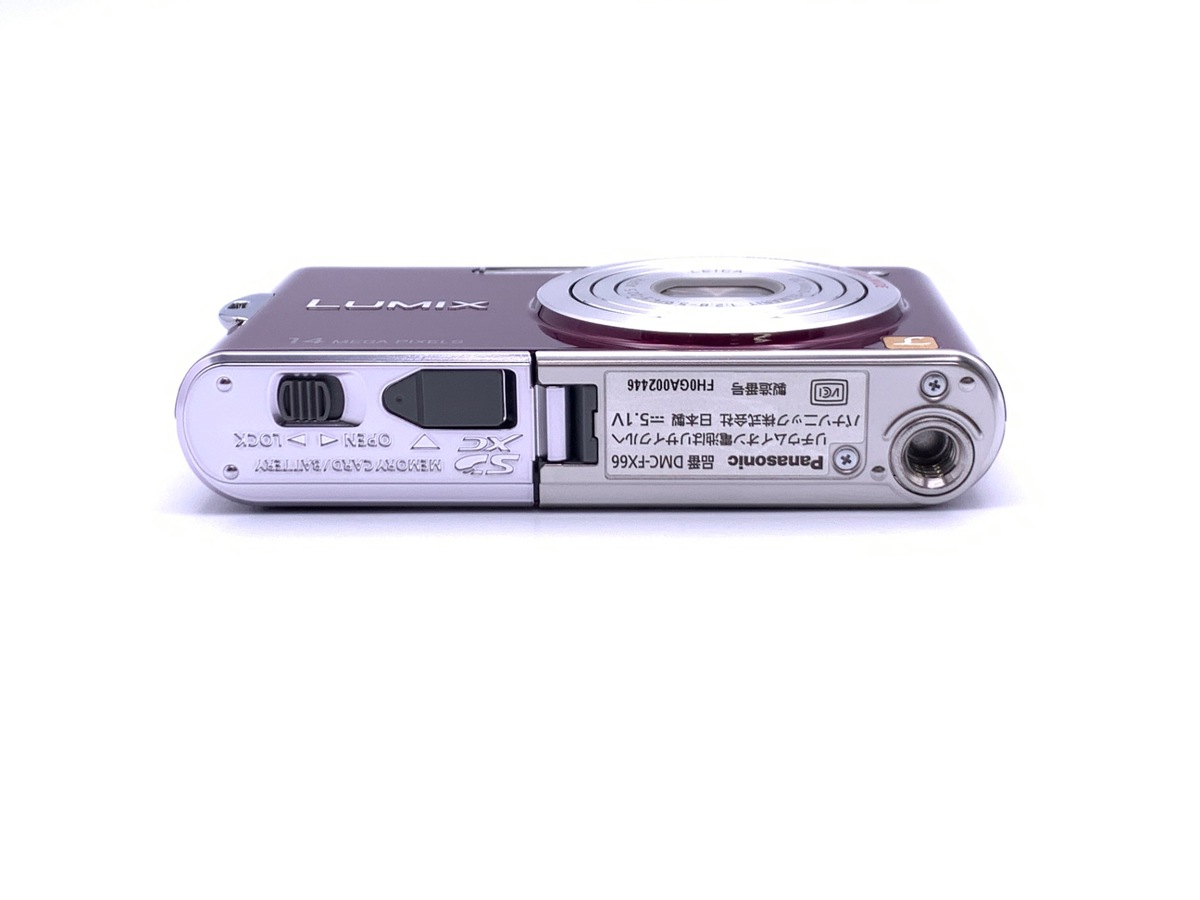 中古】パナソニック LUMIX DMC-FX66-V ノーブルバイオレット