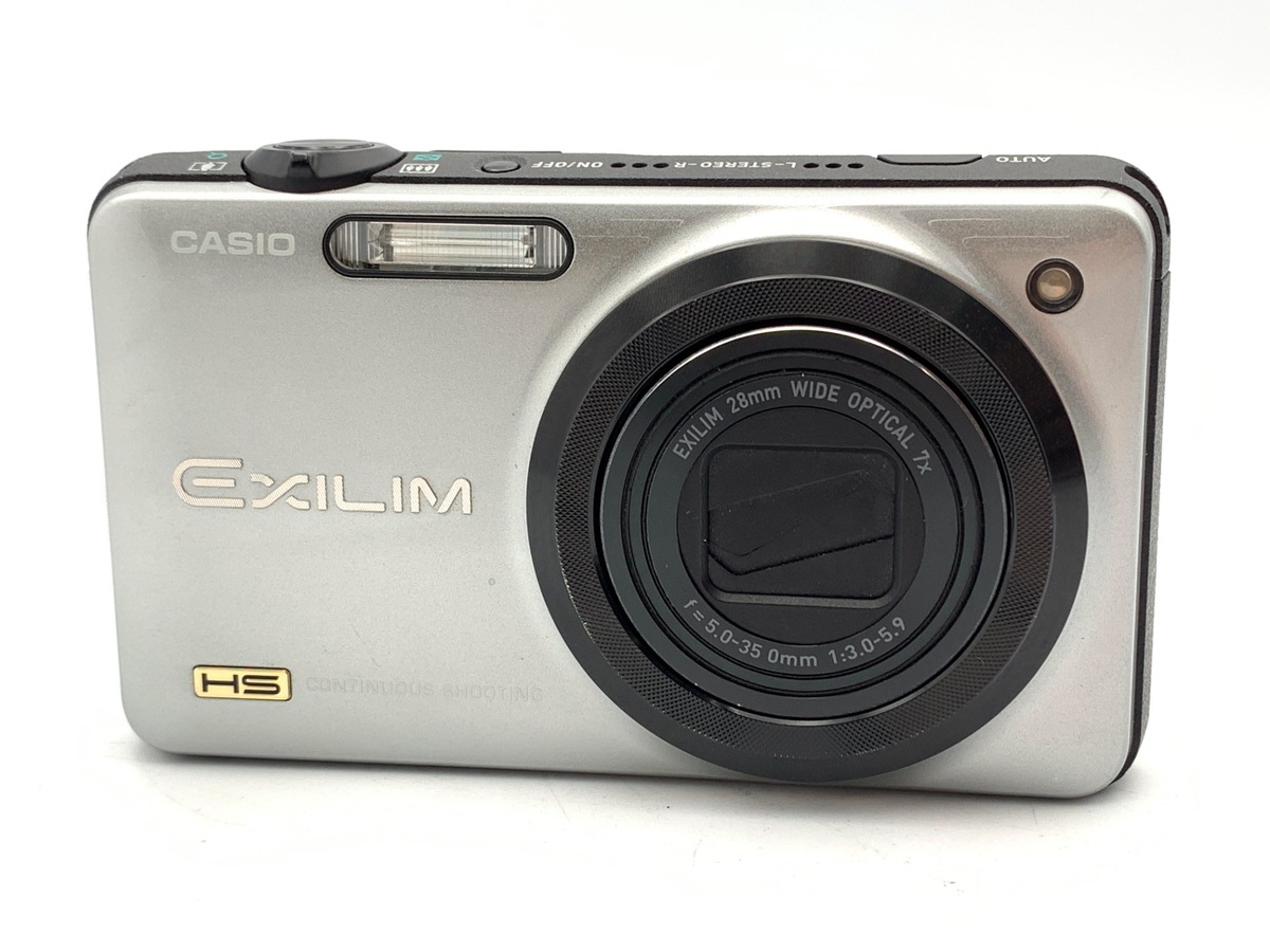 中古：B(並品)】カシオ EXILIM EX-ZR10 シルバー | 2445450022314