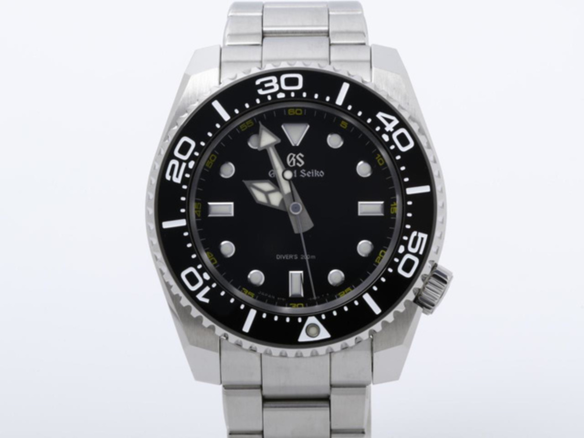 グランドセイコー Grand Seiko SBGX335 ブラック メンズ 腕時計