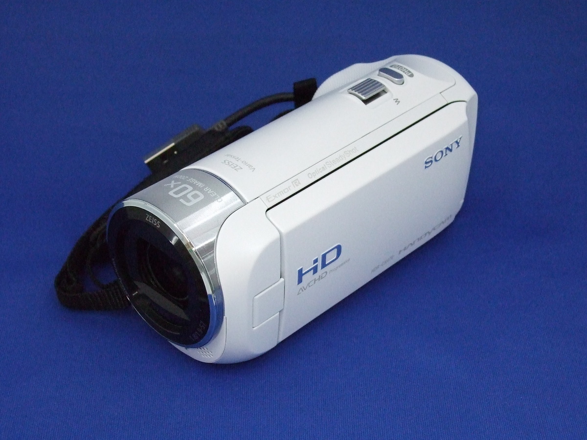 ソニー デジタルHDビデオカメラレコーダー HDR-CX470 W ホワイト