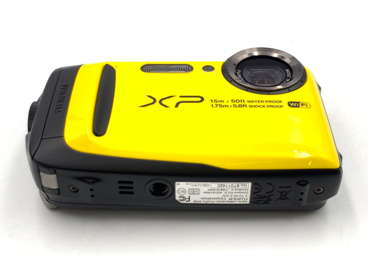 中古：A(美品)】フジフイルム FinePix XP90 イエロー