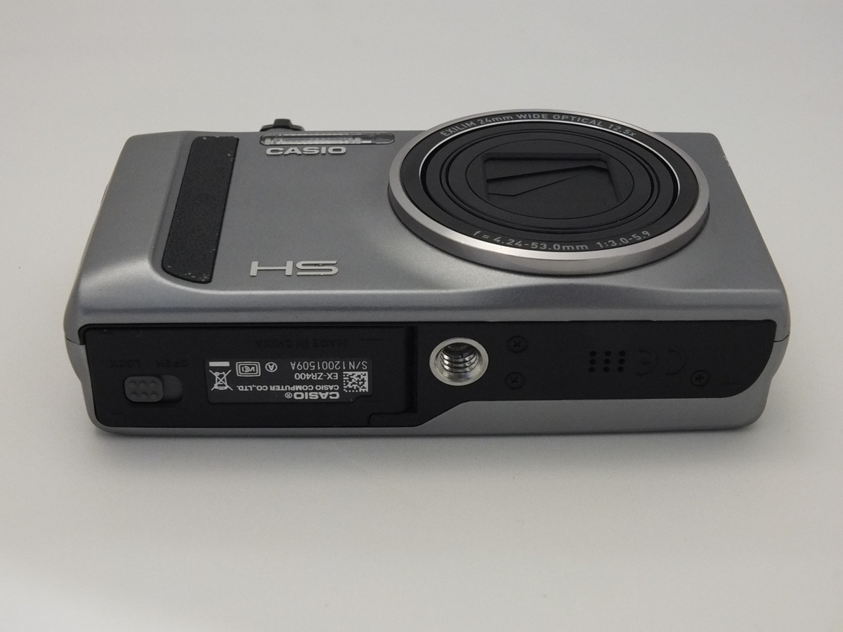 中古：B(並品)】カシオ EXILIM EX-ZR400SR シルバー | 2447140011707