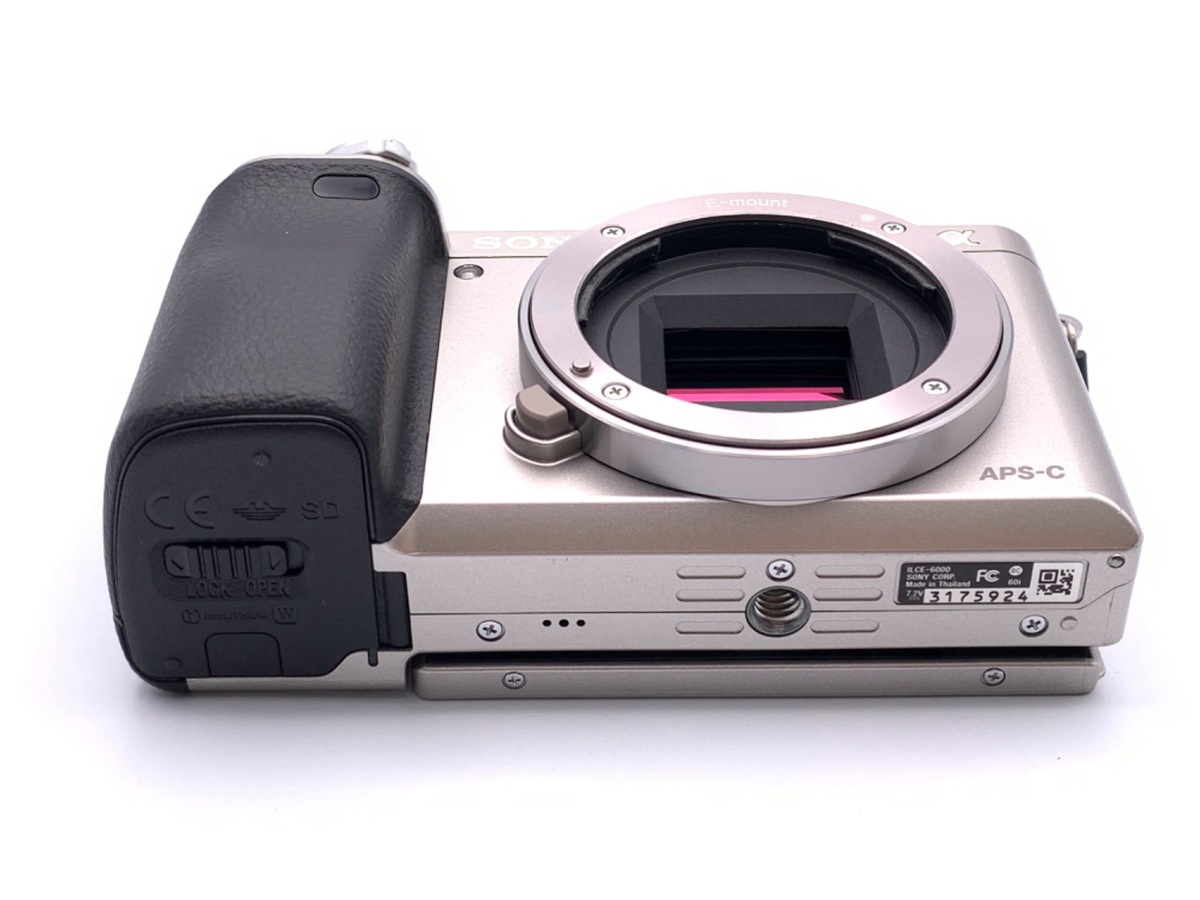 中古：AB(良品)】ソニー α6000 ボディ シルバー [ILCE-6000 S