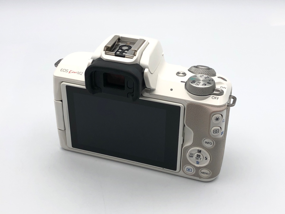 【中古】キヤノン EOS Kiss M2 ボディ ホワイト