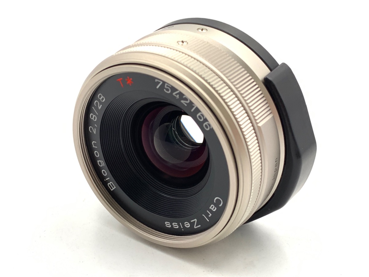 中古】コンタックス ビオゴン T* G 28/2.8 クローム｜｜カメラの