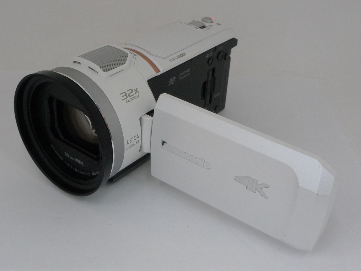 Panasonic HC-VX2M-W 4Kビデオカメラ
