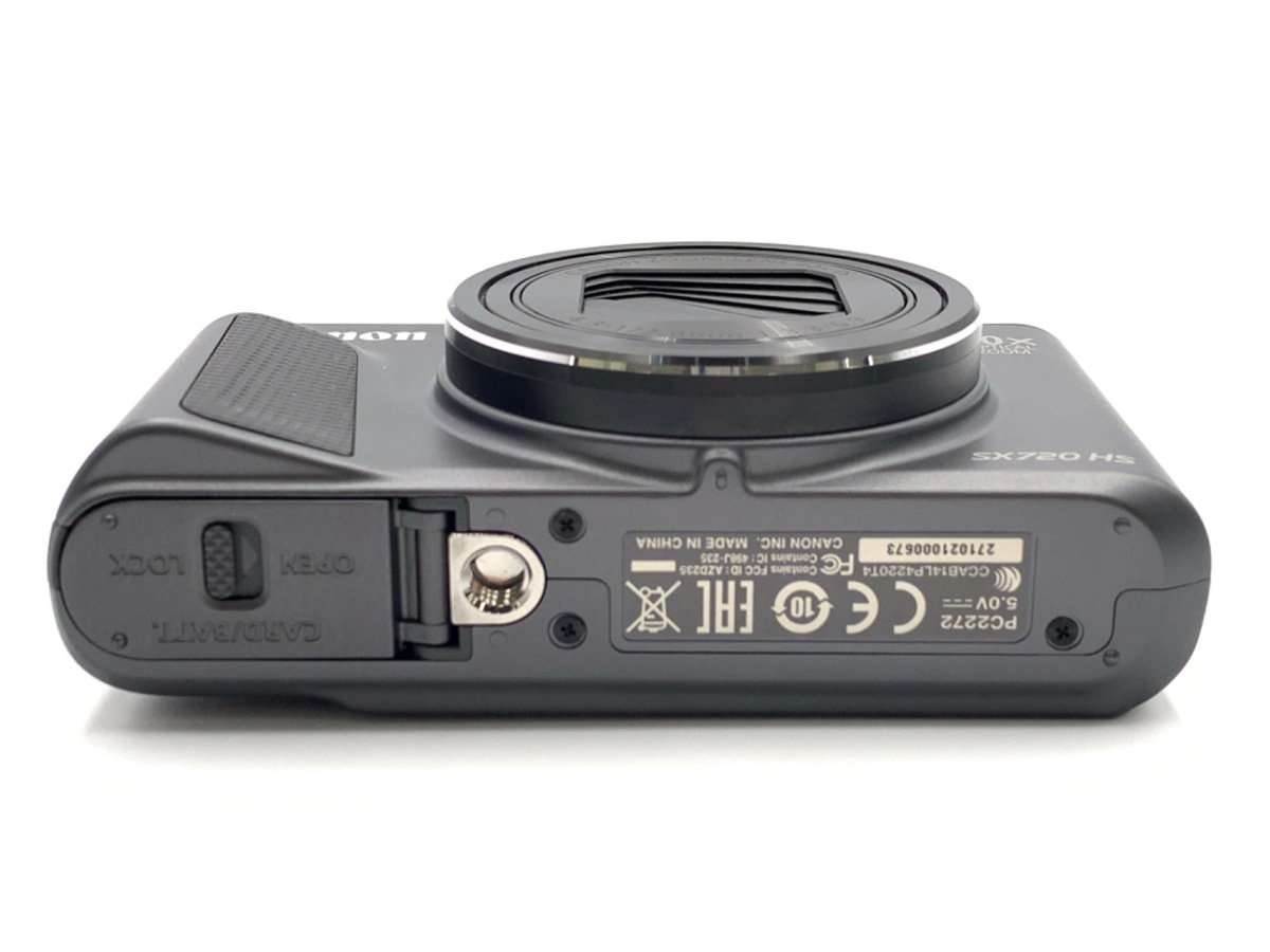 中古：B(並品)】キヤノン PowerShot SX720 HS ブラック | 2447860037391