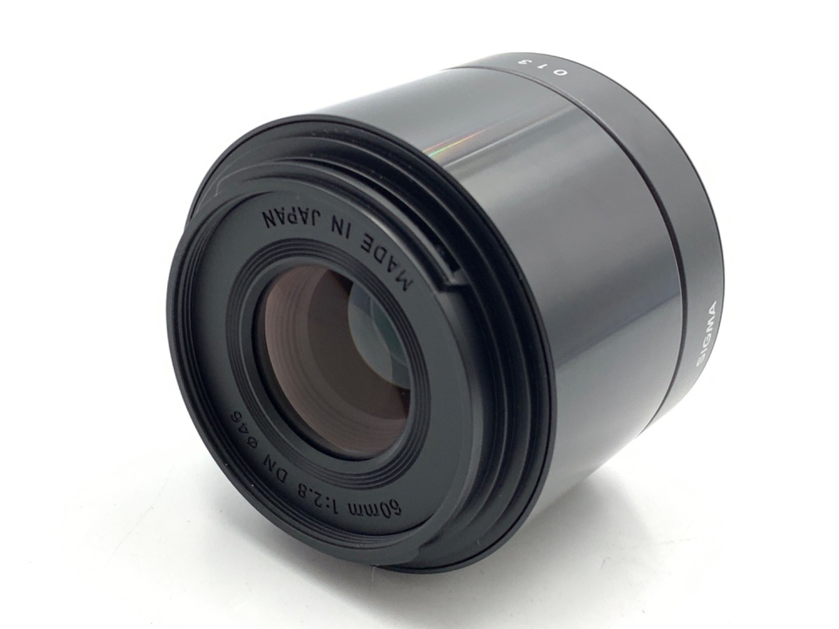 中古】シグマ 60mm F2.8 DN マイクロフォーサーズ用 ブラック