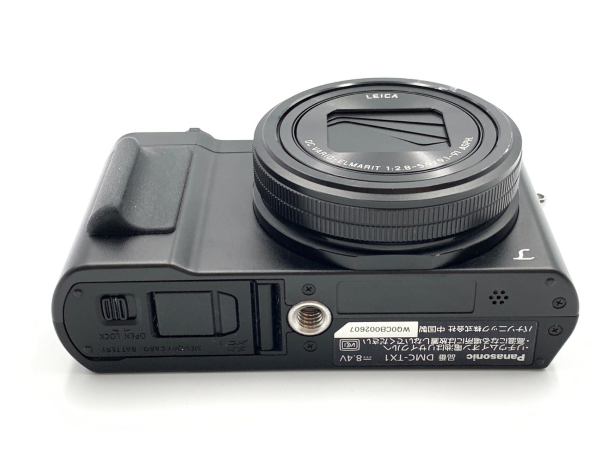 中古：B(並品)】パナソニック LUMIX DMC-TX1-K ブラック