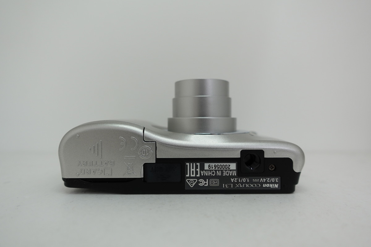 中古：C(やや難あり)】ニコン（Nikon）COOLPIX L31 シルバー