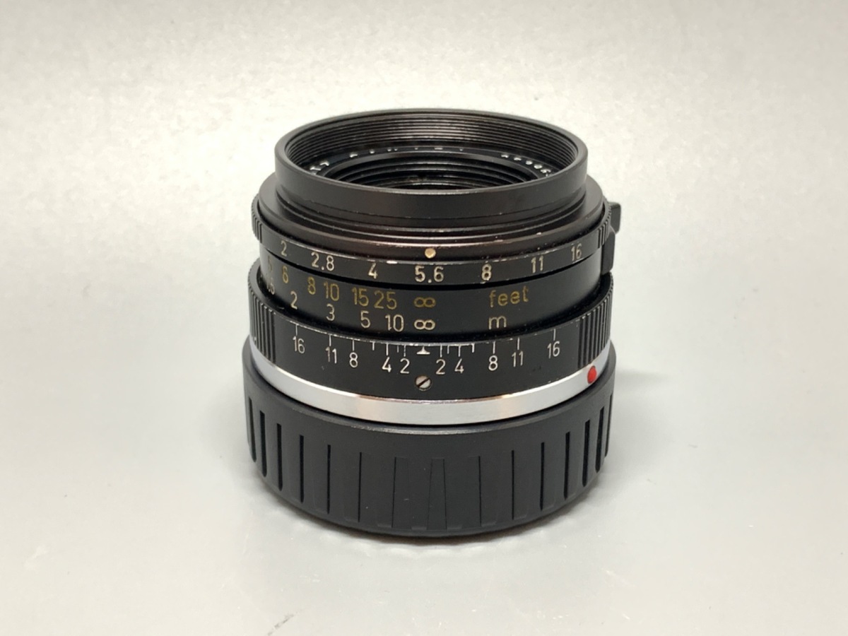 【中古】ライカ ズミクロンM 35mm F2 ブラック 6枚玉