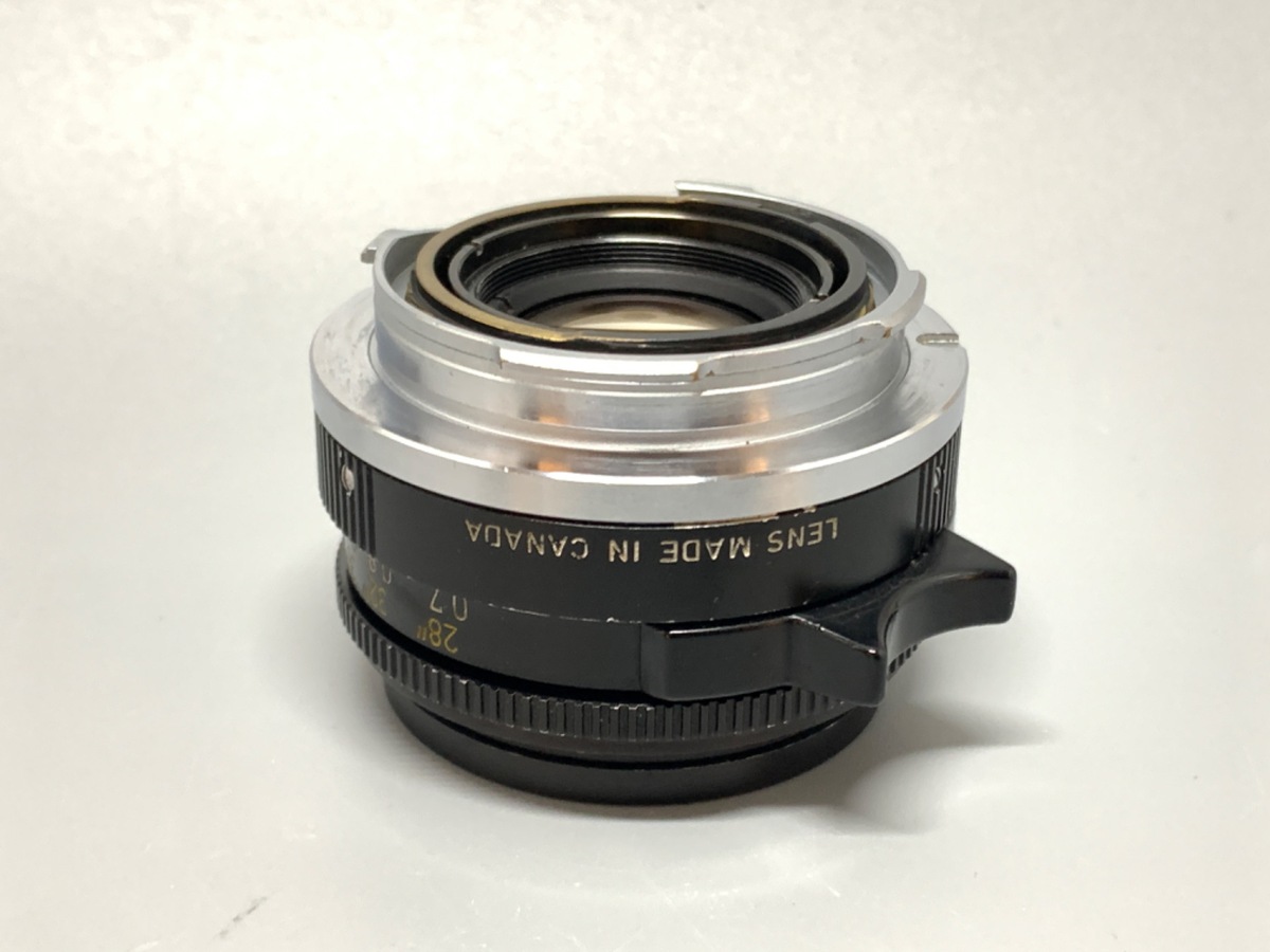 【中古】ライカ ズミクロンM 35mm F2 ブラック 6枚玉