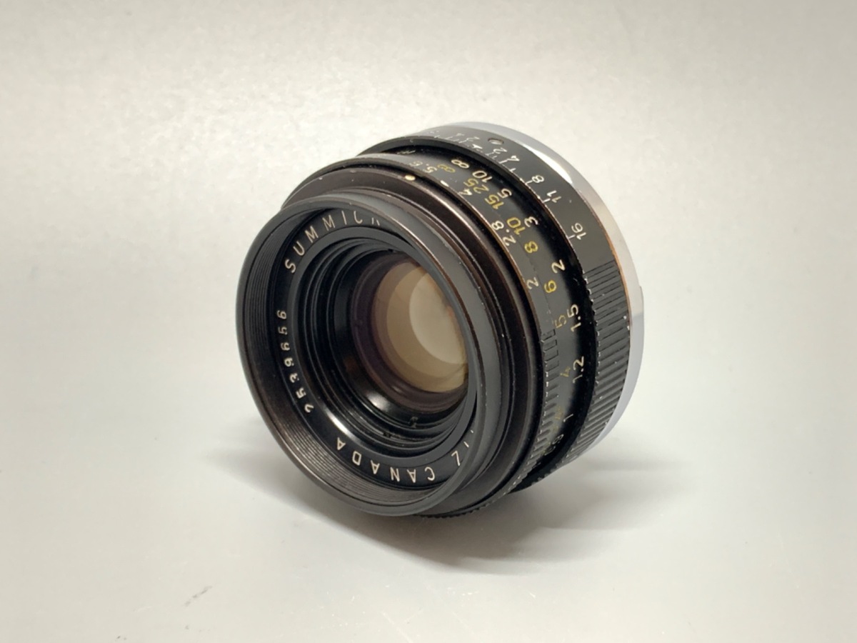 【中古】ライカ ズミクロンM 35mm F2 ブラック 6枚玉