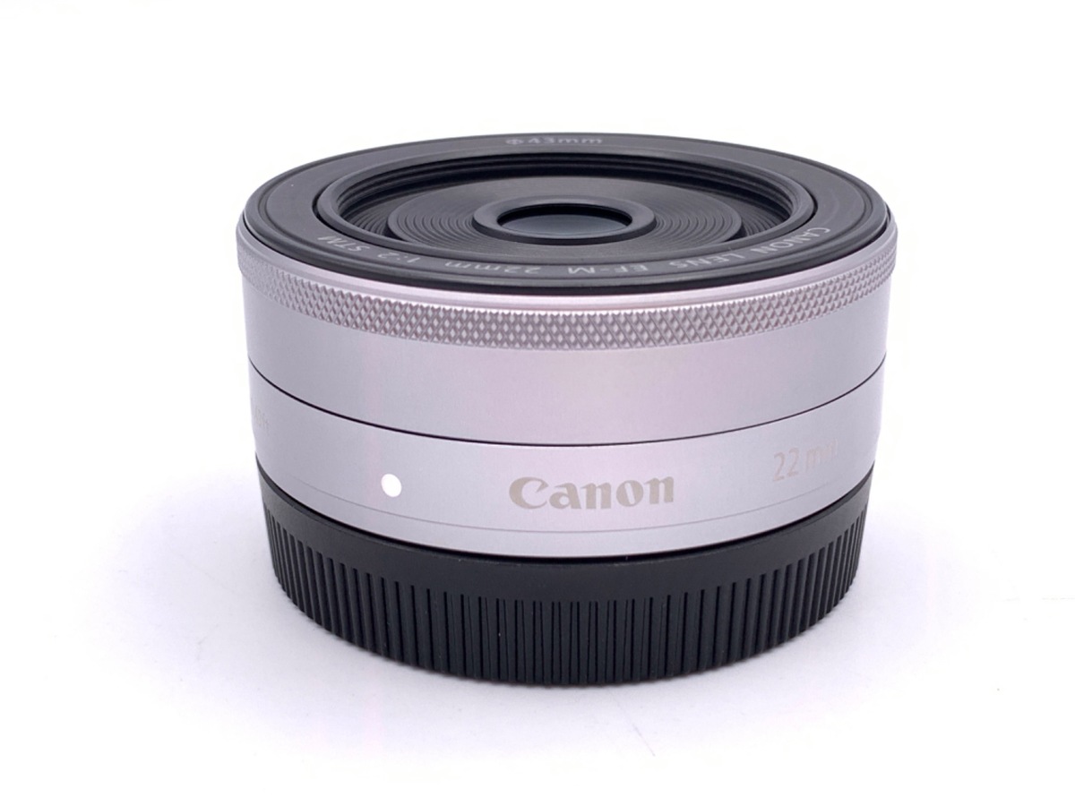 中古：A(美品)】キヤノン EF-M22mm F2 STM シルバー | 2449880029363