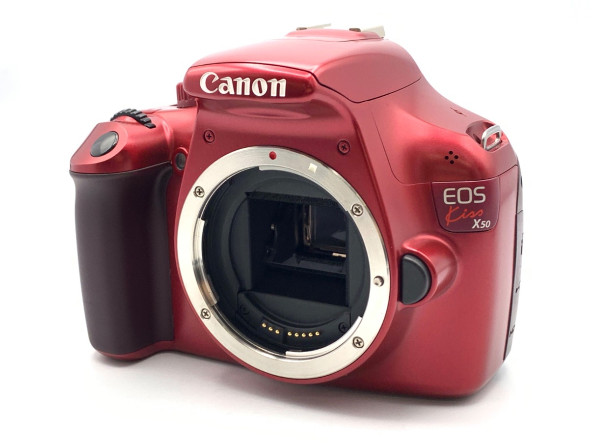 Canon EOS Kiss X50一眼レフカメラ  RED一眼レフ