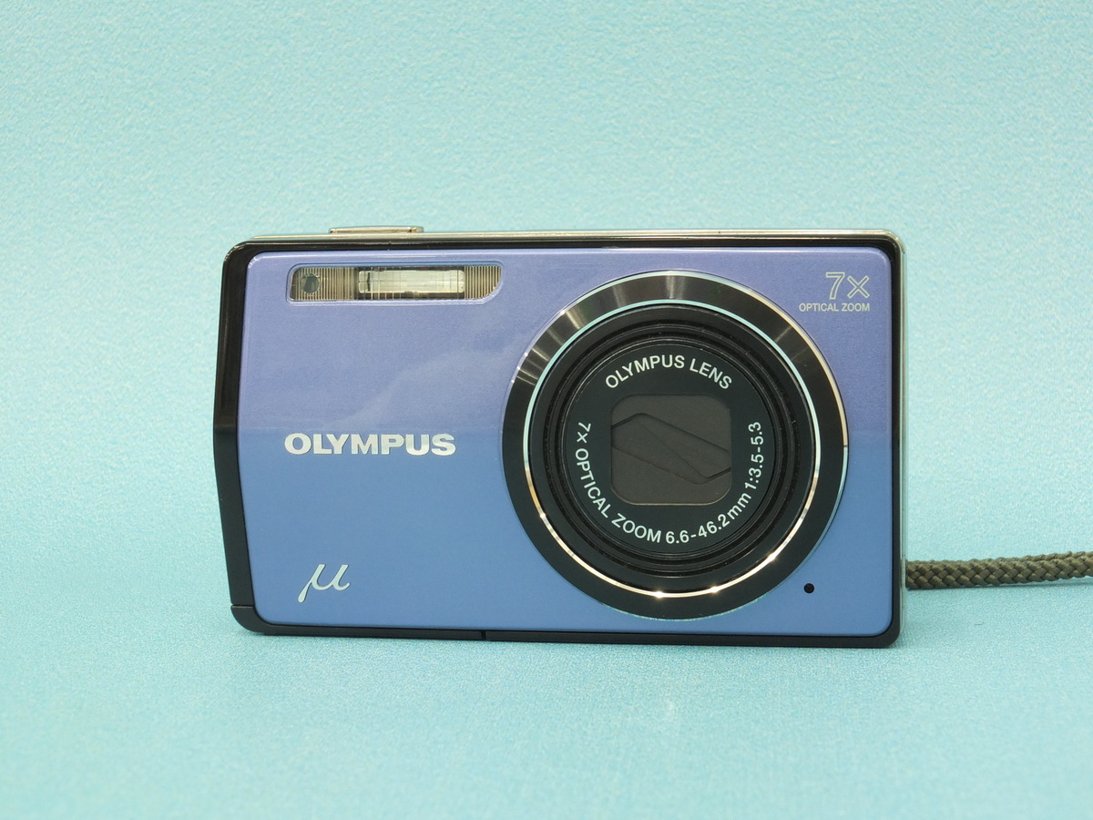 魅力の 中古：C(やや難あり)】オリンパス 2473440002787 | ブルー μ7000 デジタルカメラ