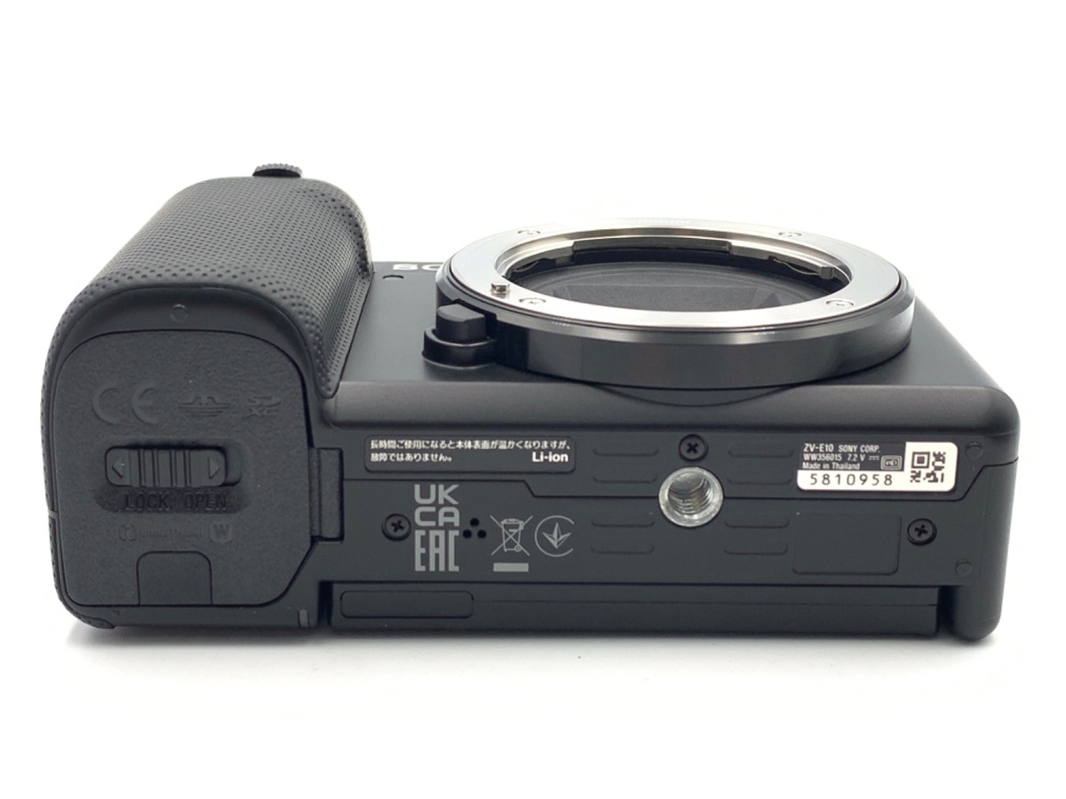 【中古】ソニー VLOGCAM ZV-E10 ボディ ブラック