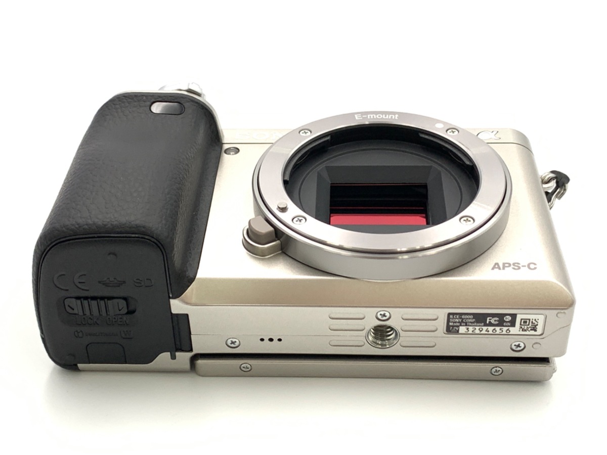 【中古】ソニー α6000 ボディ シルバー [ILCE-6000 S]