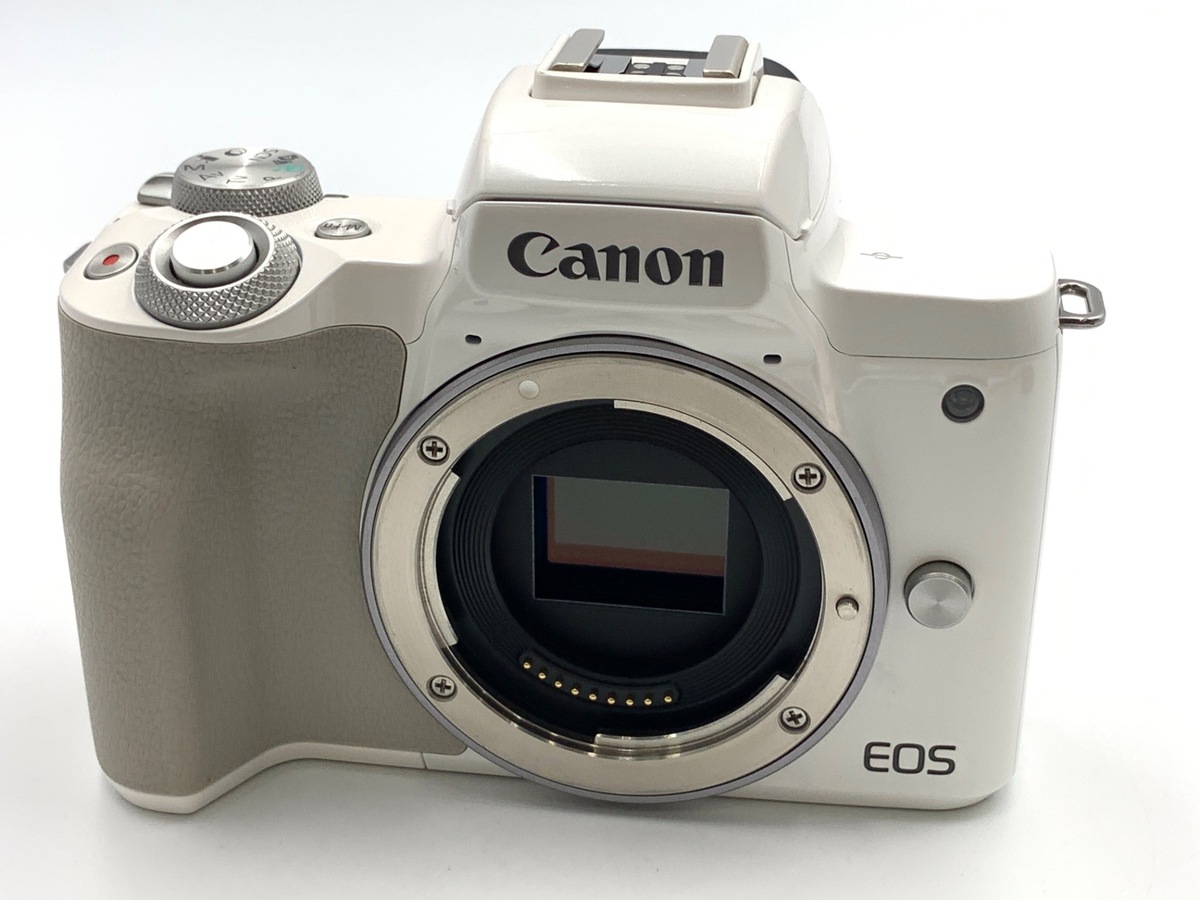 中古：B(並品)】キヤノン EOS Kiss M ボディ ホワイト